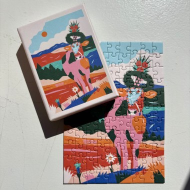 Das Puzzle Kollektiv - Puzzle "Almsommer" 99 Teile Mini