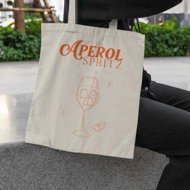 LET THE APEROL SPRITZ Totebag - ALMOST A BRAND