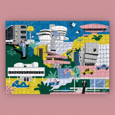 Das Puzzle Kollektiv - Puzzle "Architecture" 500 Teile