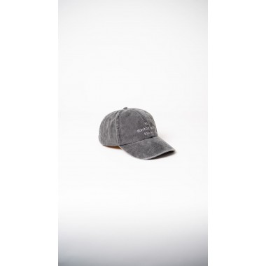 hi. don't be racist. thanks. Dad Cap - vintage black & grey - arrel