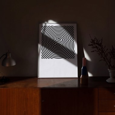 Kunst ABC Plakatserie (DIN A3) Digitaldruck – The True Type 