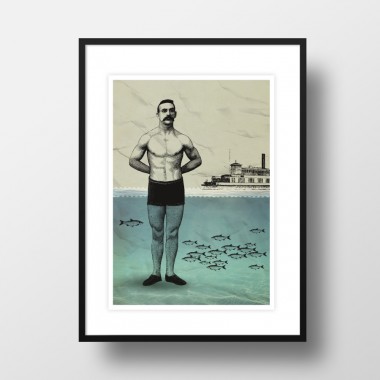 A4 Artprint "Beachboy"
