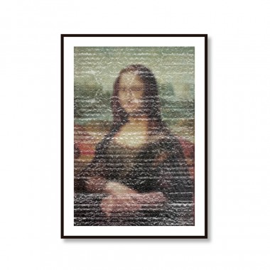 Amy & Kurt Berlin A3 Artprint "Mona Lisa"