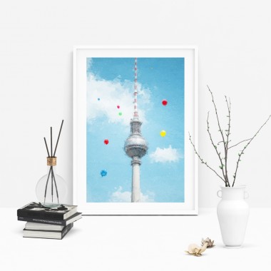 Amy & Kurt Berlin Artprint "Berlin Balloons"