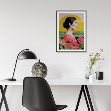 Amy & Kurt Berlin Artprint "Poppy Girl"