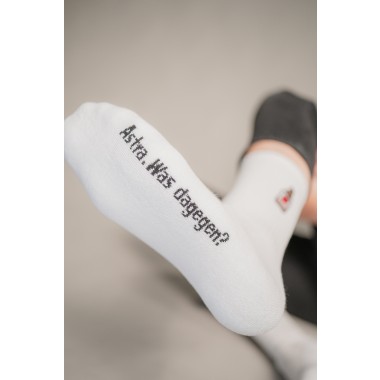 Astra | Bestickte Bio Baumwoll Socken