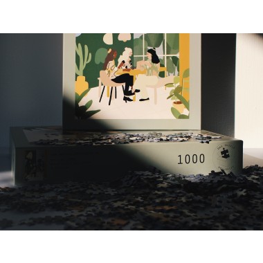 Das Puzzle Kollektiv - Limited Edition "Coffee Time" 1000 Teile