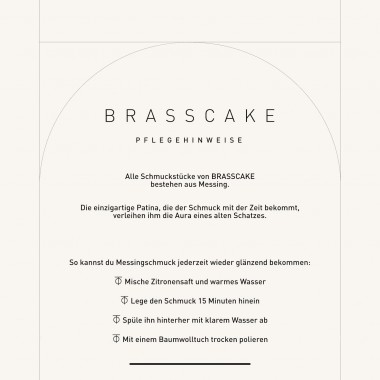 BRASSCAKE // Sage Ring
