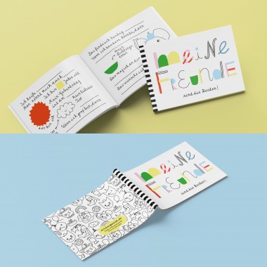 UNTER PINIEN – Freundebuch "Meine Freunde sind die Besten!"