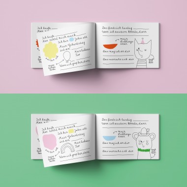 UNTER PINIEN – Freundebuch "Meine Freunde sind die Besten!"