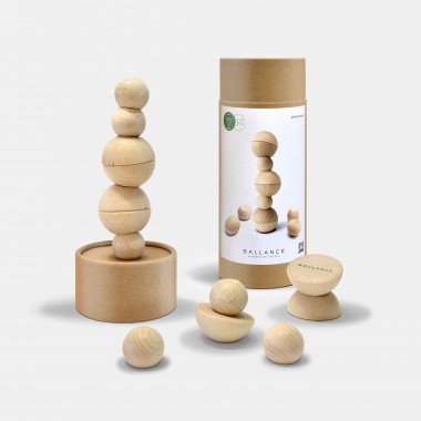 BALLANCE (XL) - Entdecke die Schwerkraft! Kreative Stapelsteine für Kinder und Erwachsene. (Set mit 20 Teilen)