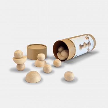 BALLANCE (XL) - Entdecke die Schwerkraft! Kreative Stapelsteine für Kinder und Erwachsene. (Set mit 20 Teilen)