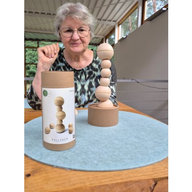 BALLANCE XL - Entdecke die Schwerkraft! Kreatives Stapelspiel für Erwachsene und Kinder. (Set mit 20 Teilen)