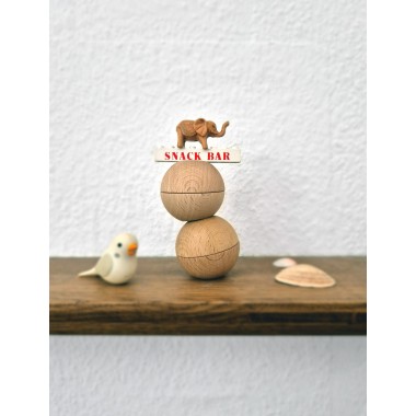BALLANCE (XL) - Gedulds- & Geschicklichkeitsspiel für Jung und Alt (Set mit 20 Teilen) - Manukakids