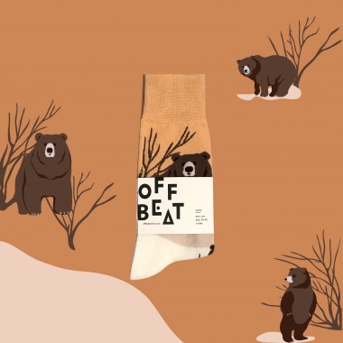 Bear Socken von Offbeat