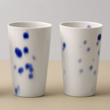 2er Set Porzellanbecher 300ml 