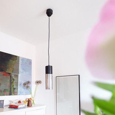 canopie® - Lampenbaldachin – Beere Mattschwarz