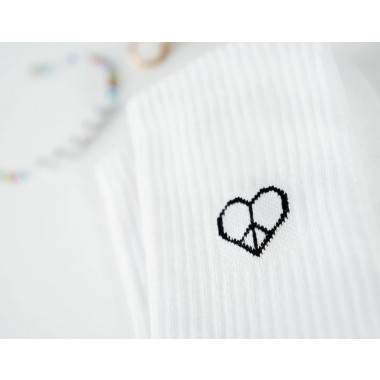 love & peace Socken