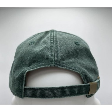 DOG LIFE BALANCE - Unisex Dad Cap in Vintage Green & Cream - arrel