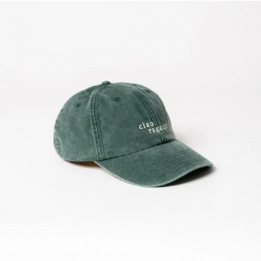 ciao ragazzi Dad Cap - vintage green & cream - arrel