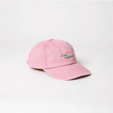 ciao ragazzi Unisex Dad Cap - Vintage Pink & Green