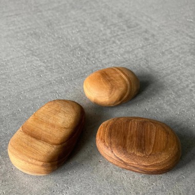 Design Holz-Magnet im 3er-Set