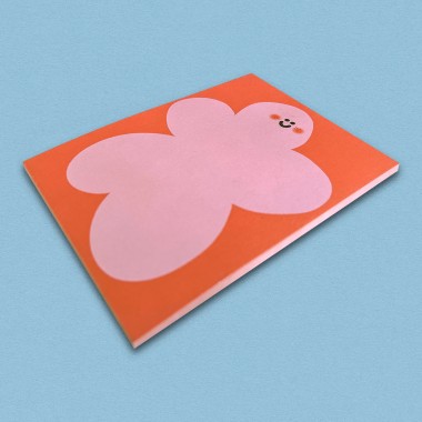 Notizblock rosaorange ✿ Jenne Grassmann