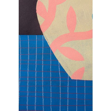Martin Krusche - »Blumenvase mit Ornament«, 50x70cm