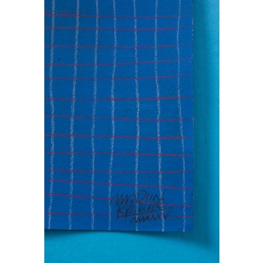 Martin Krusche - »Blumenvase mit Ornament«, 50x70cm