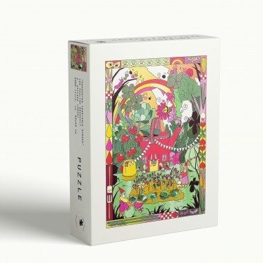 Das Puzzle Kollektiv - Puzzle "Enchanted Vegetable Garden" 1000 Teile