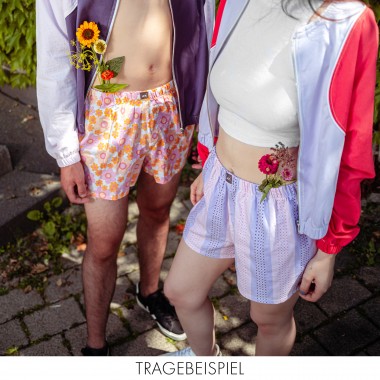 SURPRISE Boxershorts aus Omi´s alter Bettwäsche - grafisch