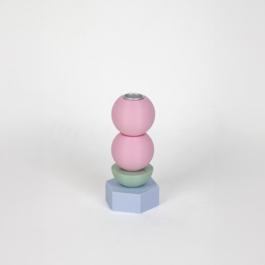 "BUBBLEGUM" - modularer Kerzenständer ANIS by roki Design