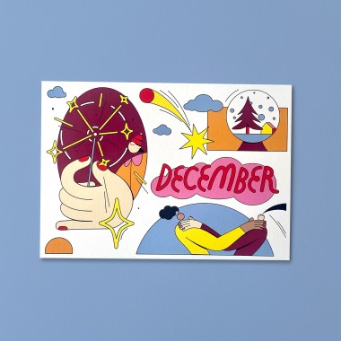 Anne Albert – Monatskarten – Set – A6