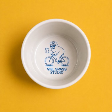 Coffee, bikes & easy rides Porzellanbecher – studio ciao