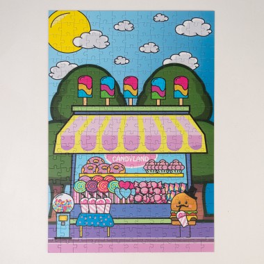 CABANA DE PLAYA und CANDAYLAND, 2x 260 Teile Puzzle in einer Box