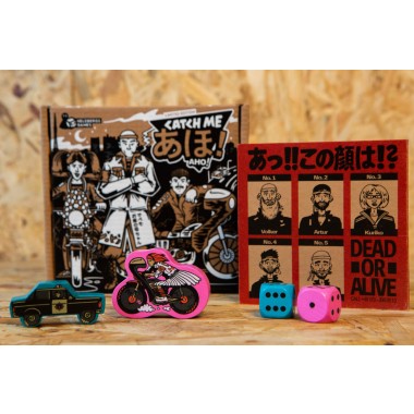 Catch me あほ! Aho! Limitiertes Strategiespiel inspiriert von Bōsōzoku Speed Tribes – Einzigartige Illustrationen & umweltfreundliches Design