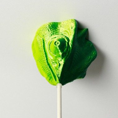 canopie® - Lampenbaldachin - Chamäleon Duo Gelb-Grün