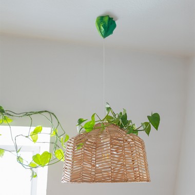 canopie® - Lampenbaldachin - Chamäleon Duo Gelb-Grün