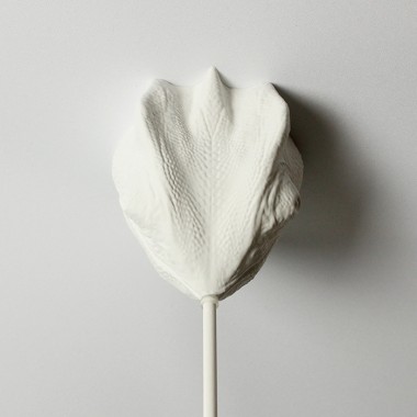 canopie® - Lampenbaldachin - Chamäleon Gipsweiß