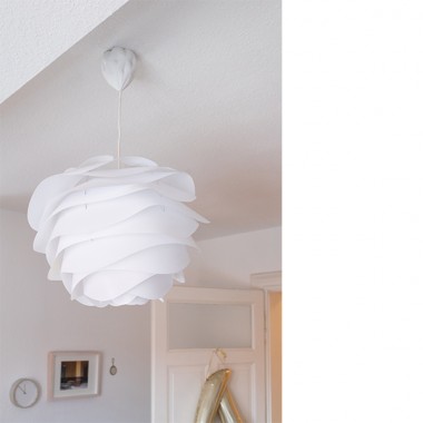 canopie® - Lampenbaldachin – Chesterfield Gipsweiß