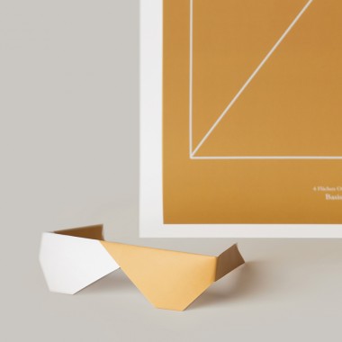 Origami Print Sunglasses von Christina Pauls