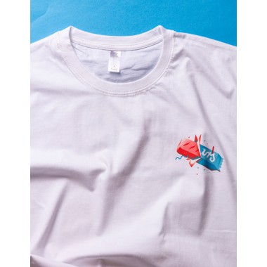 Martin Krusche - T-Shirt white »Couch Ultras«