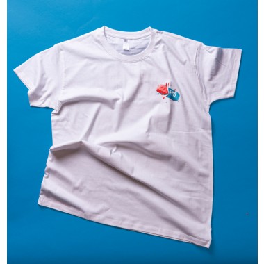 Martin Krusche - T-Shirt white »Couch Ultras«