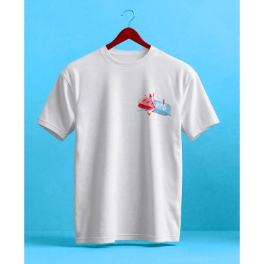 Martin Krusche - T-Shirt white »Couch Ultras«