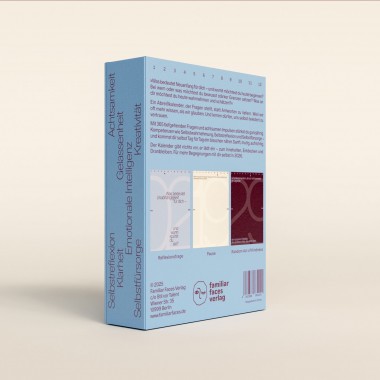 Abreisskalender »Create Space in 2026.« For you, for others, for what matters.