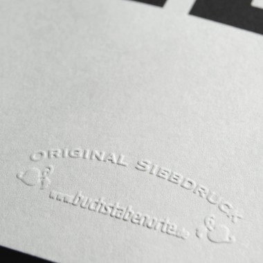 Buchstabenort Augsburg Poster Typografie Siebdruck