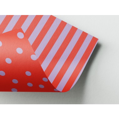 Designfräulein // Geschenkpapier-Set Weihnacht// Dekopapier A3 // Colourful Pattern 