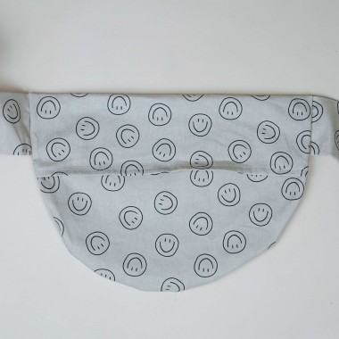 Körnerkissen zum Warm machen & umbinden am Bauch "Smiley" - Tochter von Walter