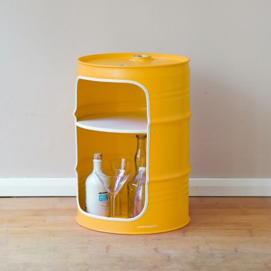 Lockengelöt - Minibar aus Hamburger Ölfässern
