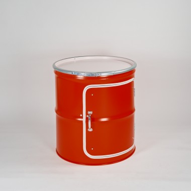 Lockengelöt - Schränk Medium Hausbar - 2/3 Barrel Bar aus einem Ölfass